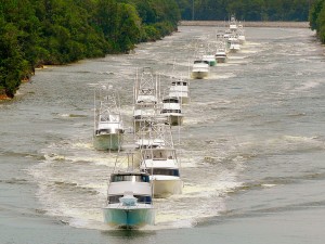 Boats Running