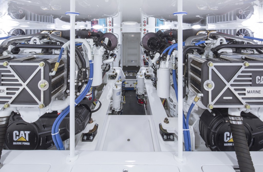 Caterpillar Engine room