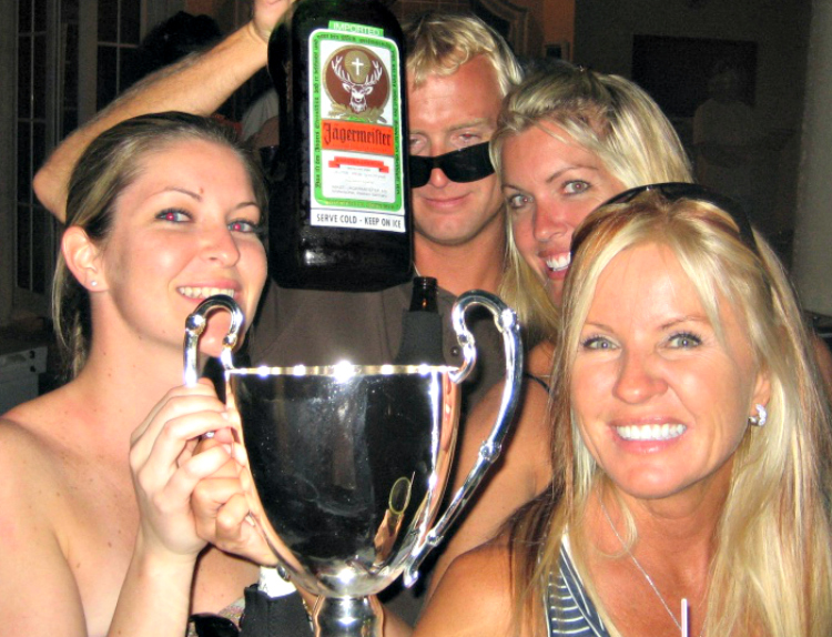 cup pic ronnie fields party
