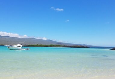 Scenic view of the Galapagos Islands