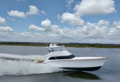 paul mann yacht exterior running shot