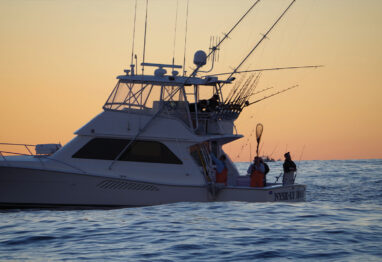 sportfisher out on the water