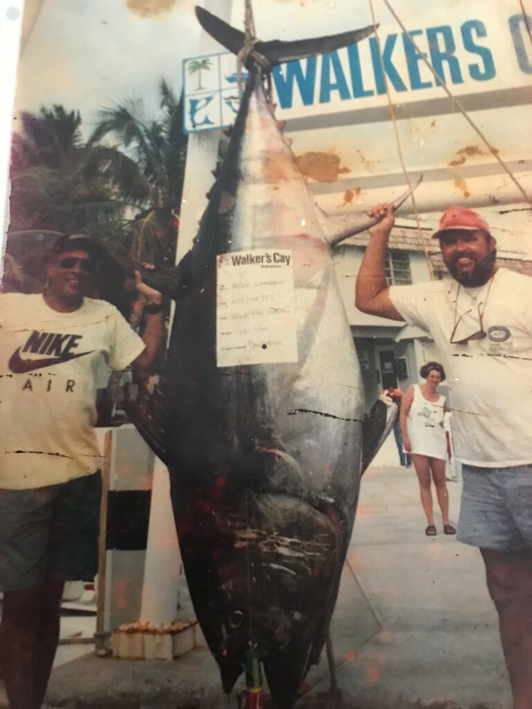 781 lb bluefin at 