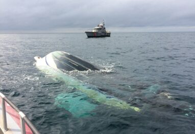 sunken boat