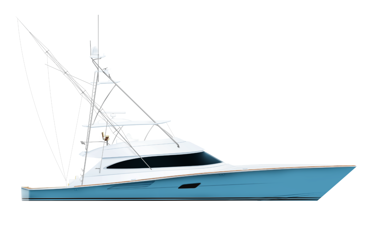 The profile of the Viking 90.