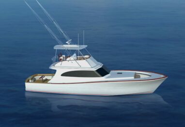 View of the 55 on the water.