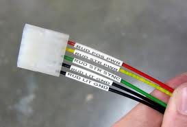 Labeled wires