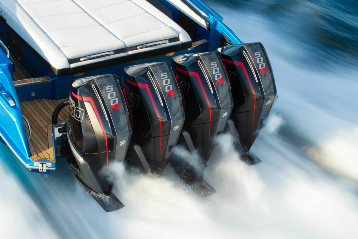 3 mercury 500r outboard engines