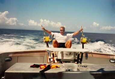 Captain Mike Canino in the fighting chair on Abracadabra Courtesy Mike Canino rotated