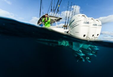 MM 400hp Verado L6 Under Water Mako MarkVI Keys