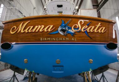 The new Mama Seata is finishing her extensive refit with sea trials planned for this month, December.