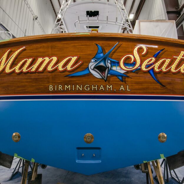 The new Mama Seata is finishing her extensive refit with sea trials planned for this month, December.