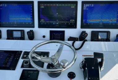 catamaran boat center console