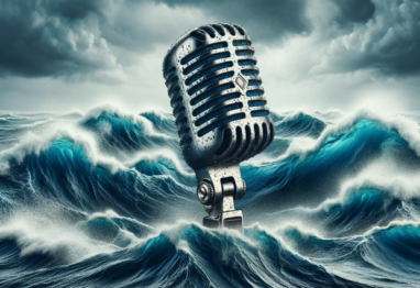 microphone in ocean