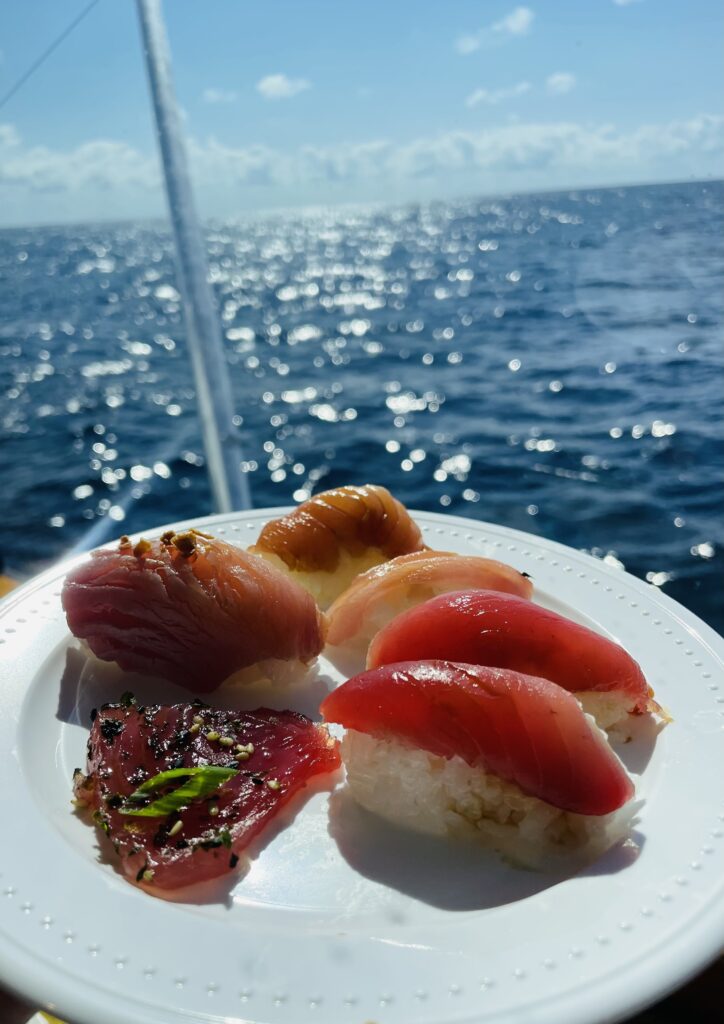 Crafting Sushi on your Sportfishing Boat