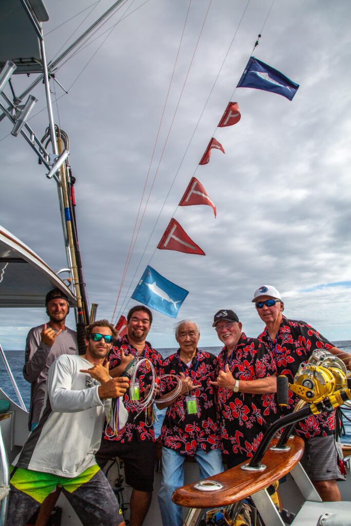 Hawaii release fishing flags 