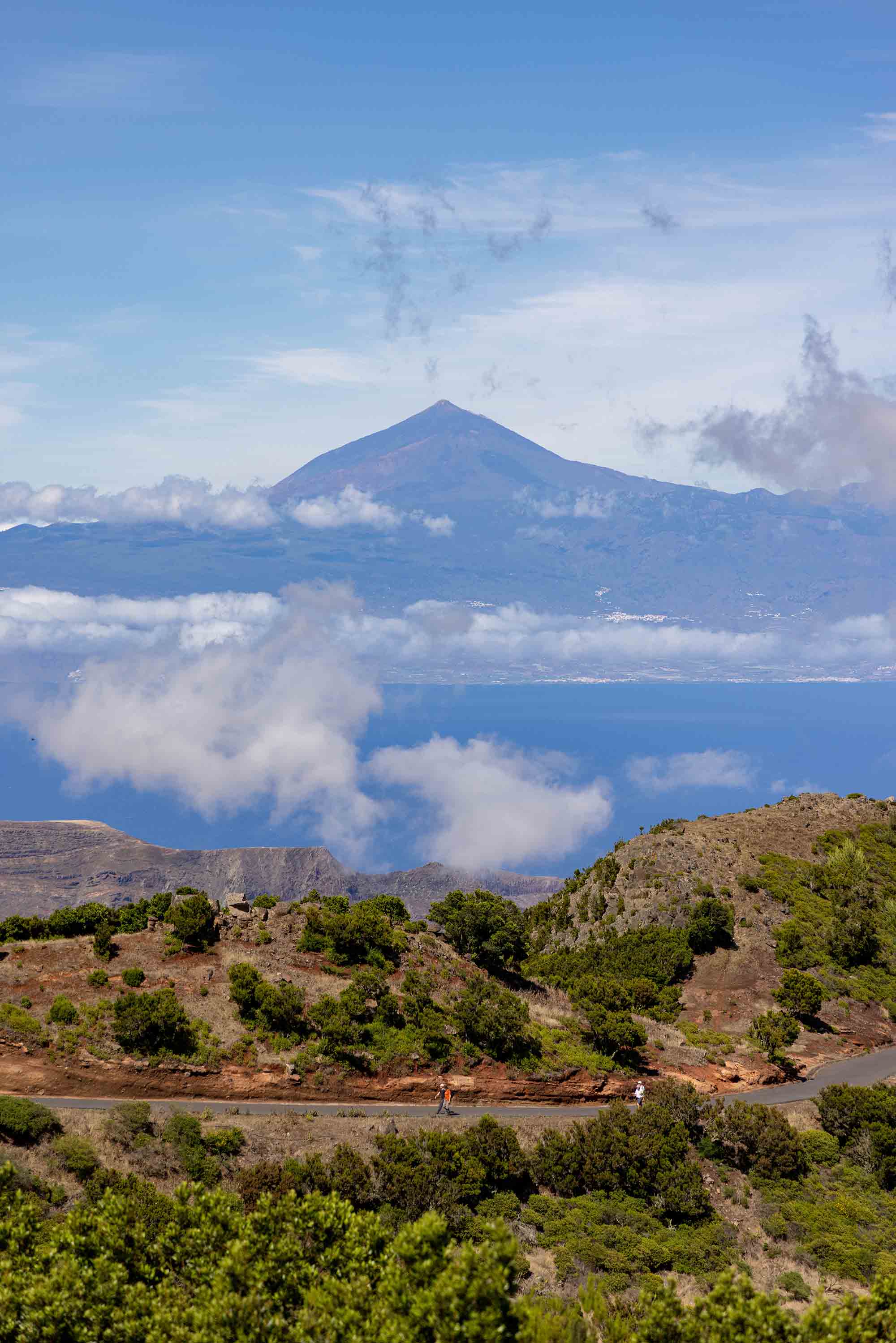 Mount Teide, seen here from La Gomera