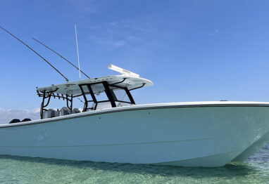 center console image for boat travel preparation story