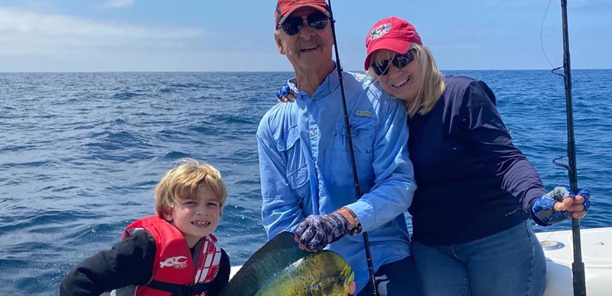 Legendary sportfishing captain Michael 'Beak' Hurt