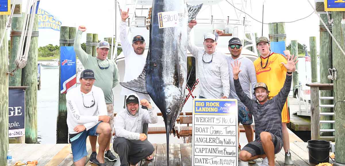 Big Rock Blue Marlin Tournament 2024 Winner Gametime