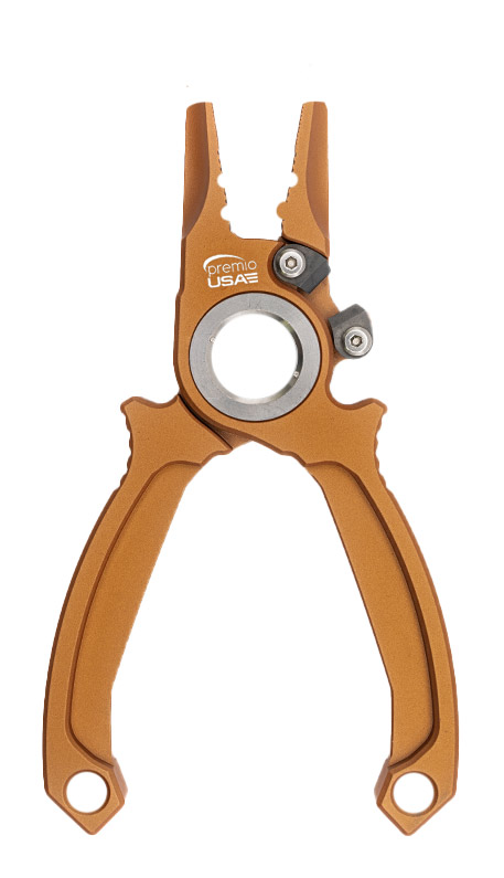 Danco Premio USA Fishing Pliers: Aerospace Titanium, CERAKOTE