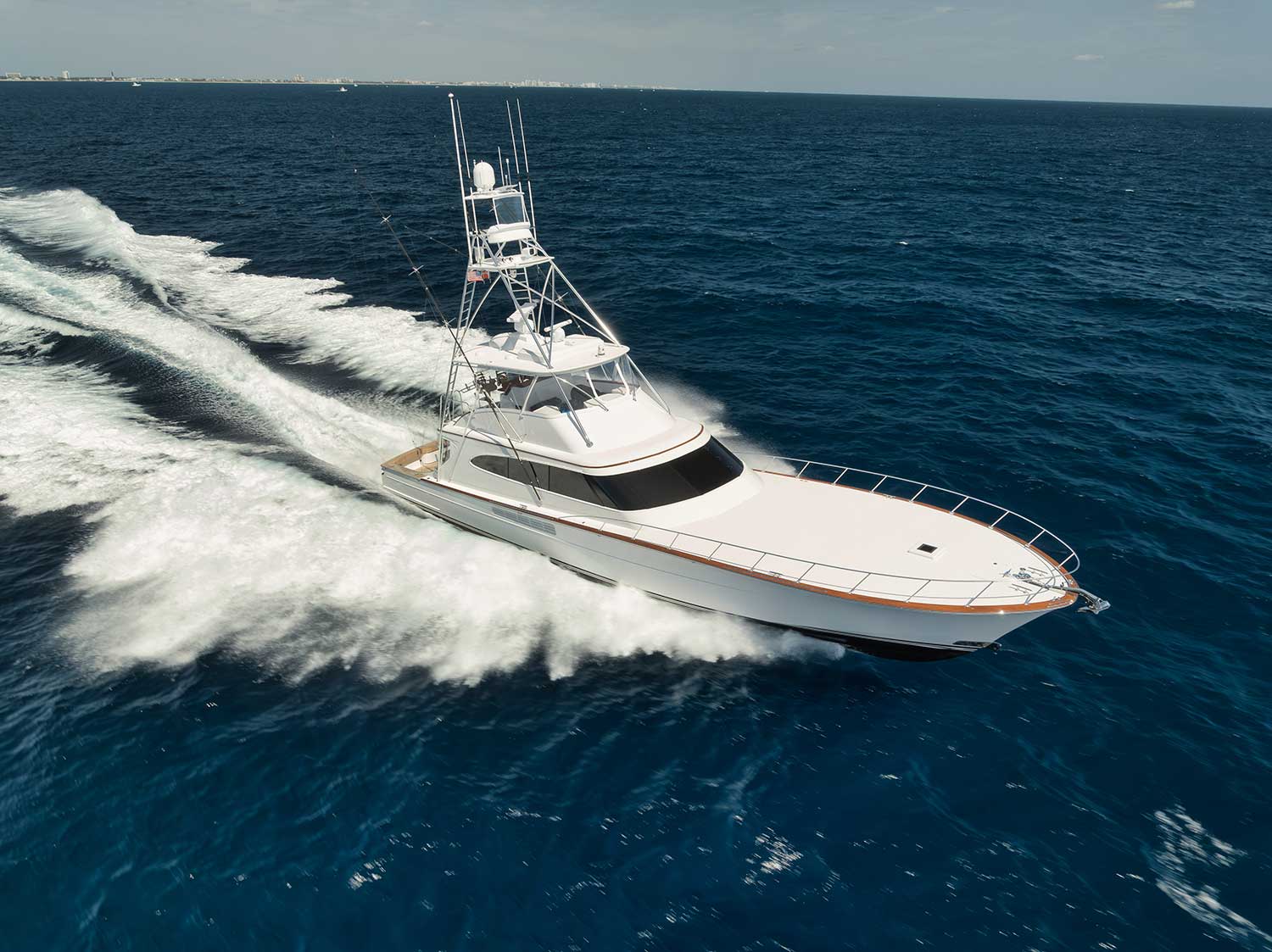 Merritt 77 running in the ocean 