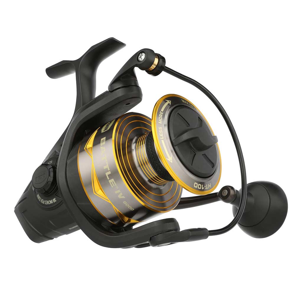 Penn Battle Iv spining reel in black color
