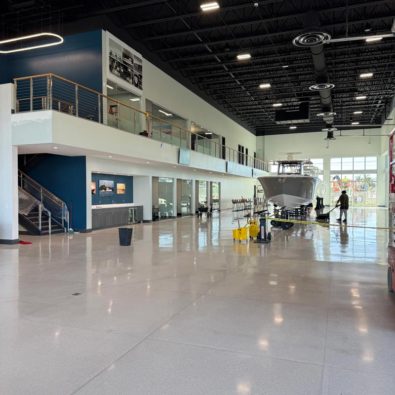 showroom Inside valhalla Yacht Sales
