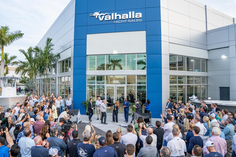 Valhalla Yacht Sale grand opening