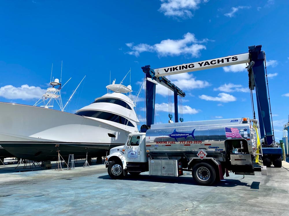 feul my boat at viking service center
