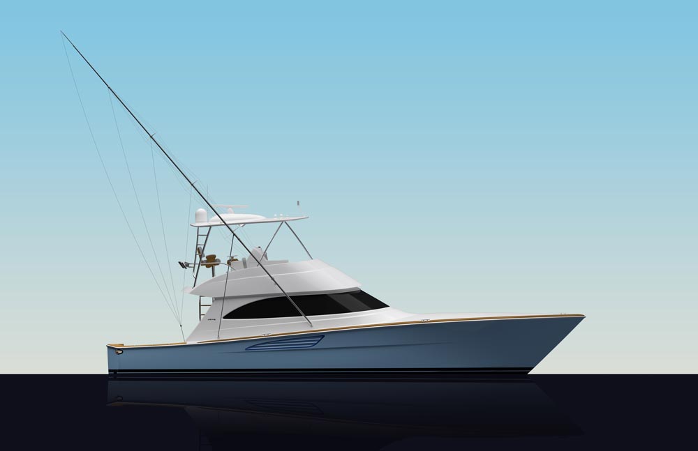 viking 50 side profile