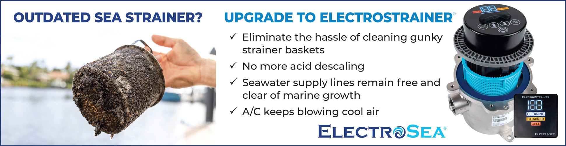 ElectroSea Electrostrainer