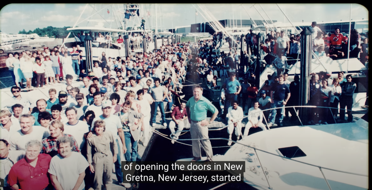 Viking Yachts workers