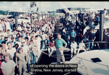Viking Yachts workers