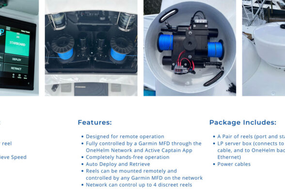 Lindgren-Pitman DTX Dredge Teaser Reel System