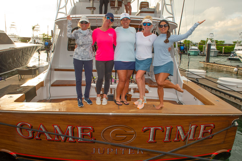 team game time at the pescadora billfish tournament costa rica