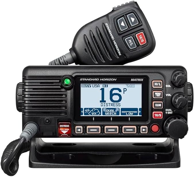 standard horizon gx2410 vhf matrix radio