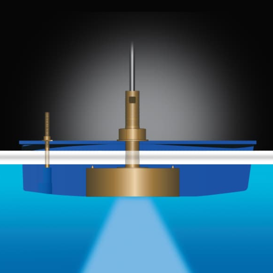 boat transducer beam