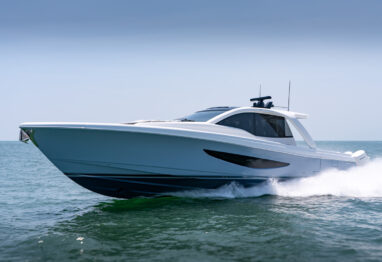 another running image of the The Valhalla 55 Sport Yacht