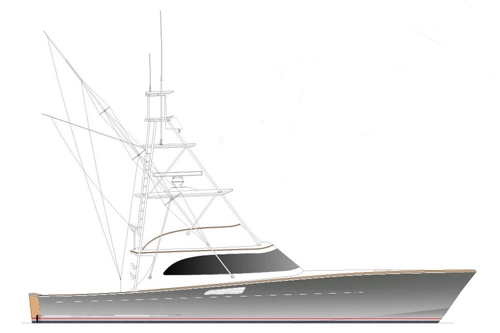 50 Gamefisherman Sportfishing Boat