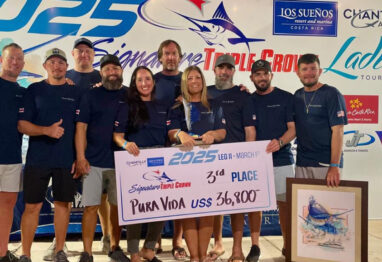 Costa Rica fishing tournament winner Pura Vida