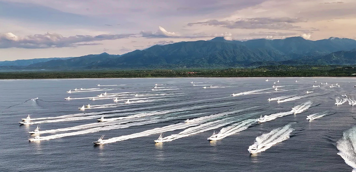 Pelagic Rockstar Offshore Tournament boat running out