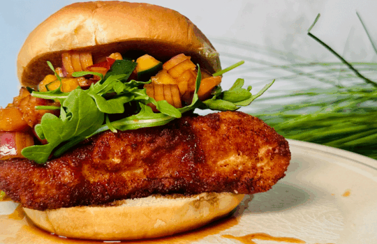 Coastal Katsu: Red Snapper, Ponzu, and a Perfect Crunch sandwich