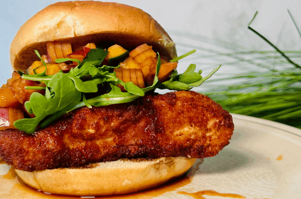 Coastal Katsu: Red Snapper, Ponzu, and a Perfect Crunch sandwich