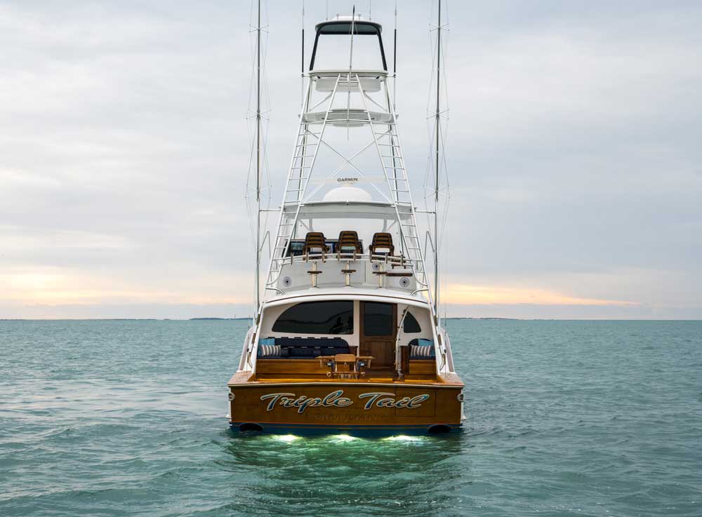 looking aft Winter 66, Triple Tail