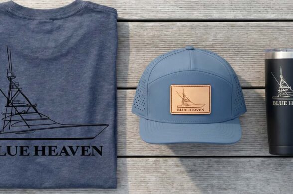 custom boat apparel by Frigate