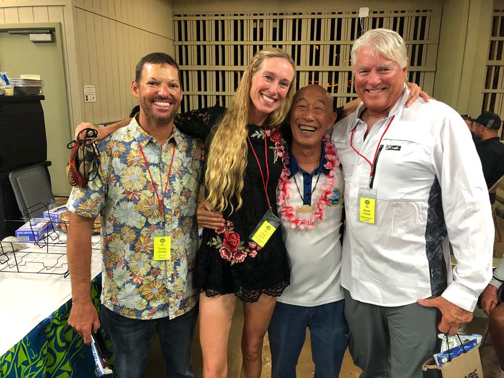 Kona fishing crew with Jon Lau 2nd from right