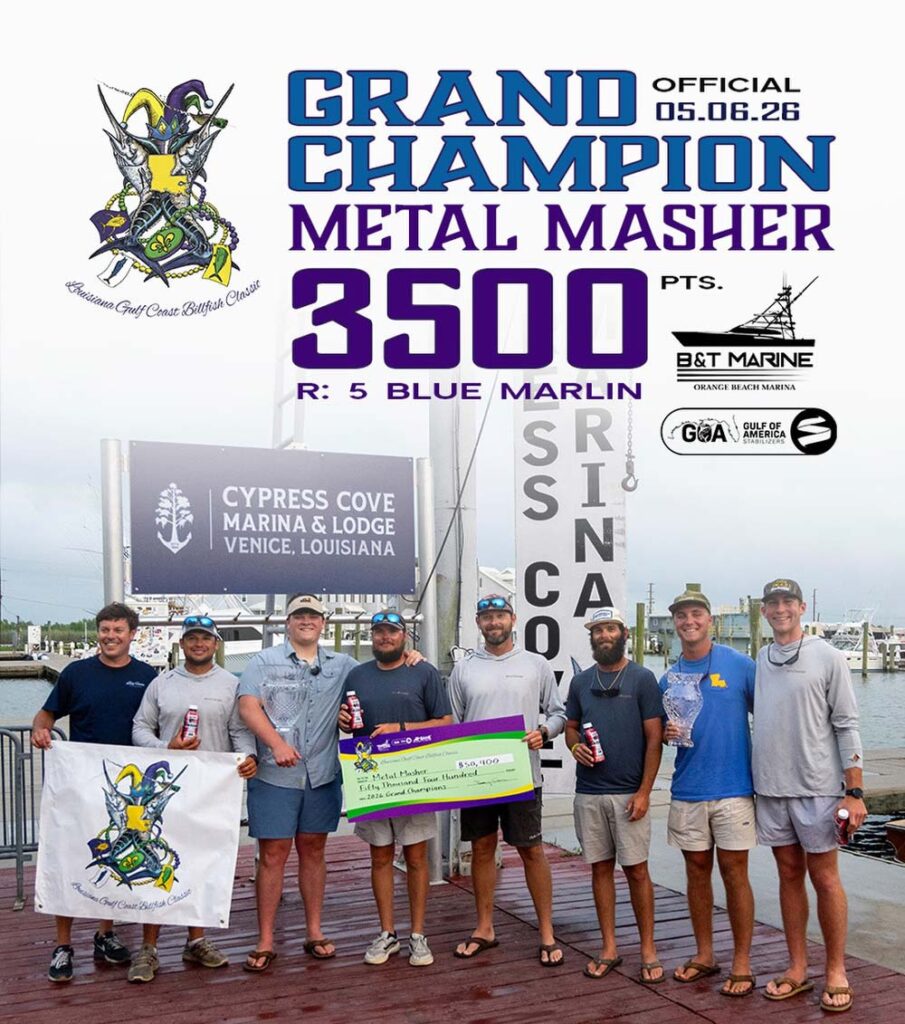 metal Masher Louisiana win