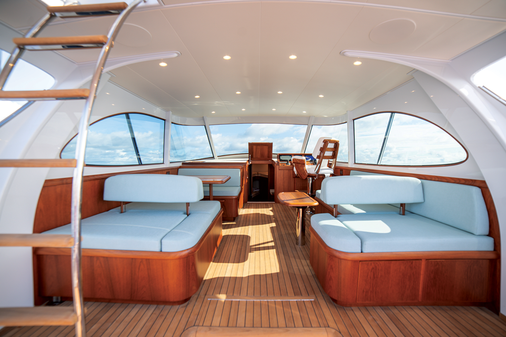 interior of the 42 rybovich