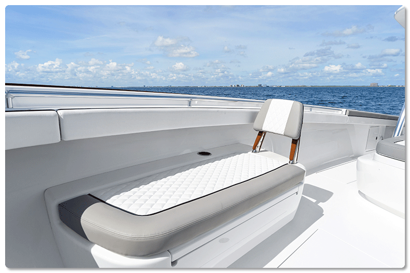 Valhalla V-41 bow seating